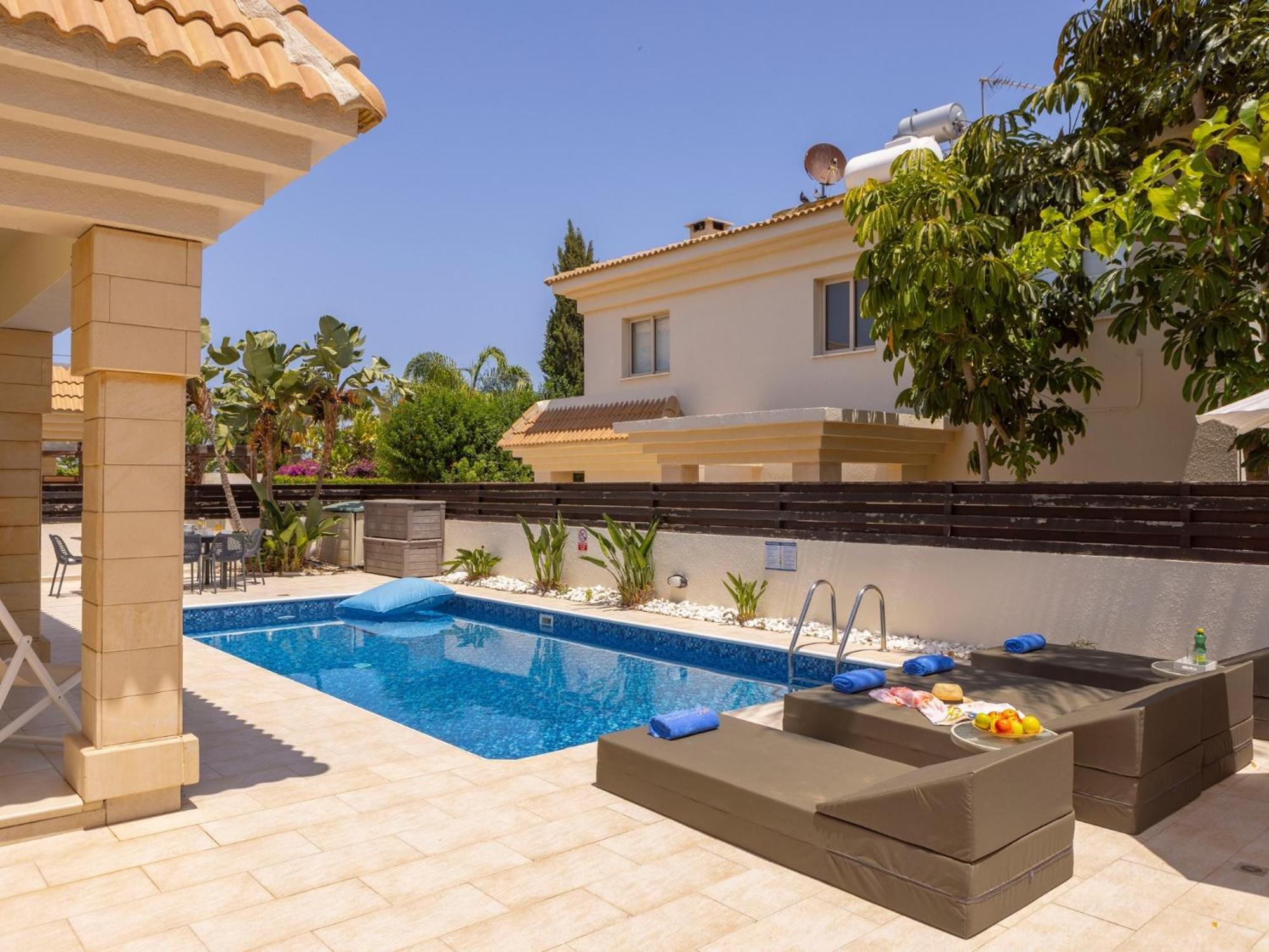 Villa Malama Паралимни Экстерьер фото